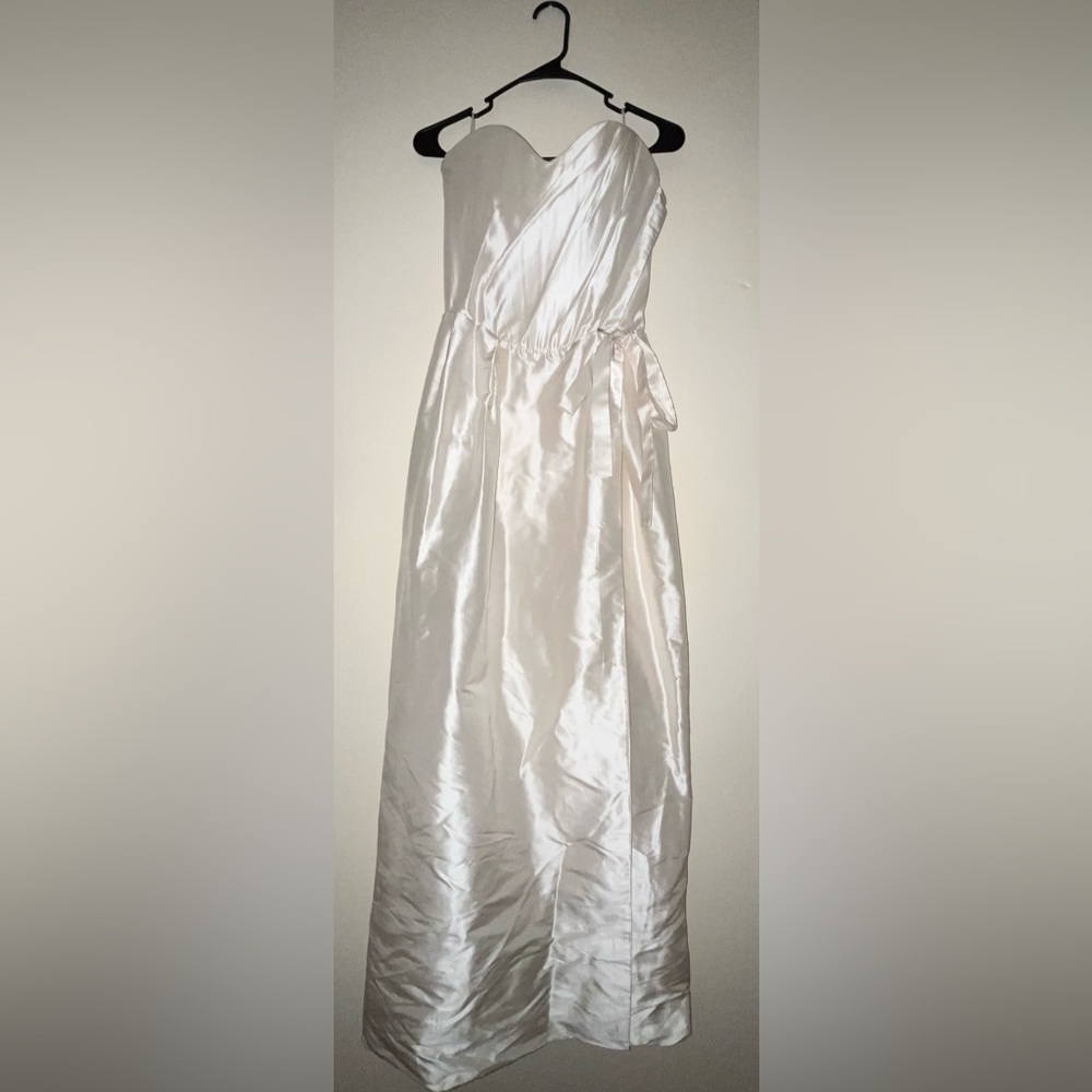 Vivienne Westwood Off White Strapless Wedding Dress